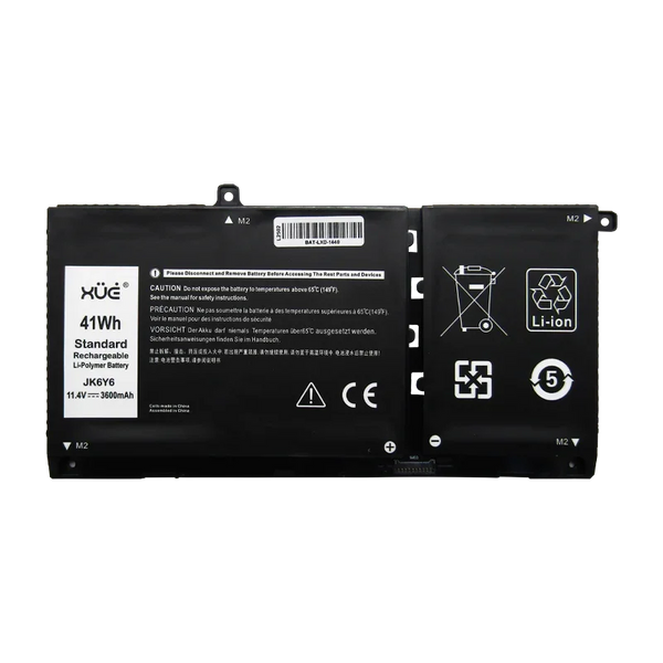 Batería XUE® para portátil DELL Latitude 3410 3510 Insp. 5300 5401 11.4V-3600mAh 41Wh 3-CELLS CI5-10 JK6Y6 (CORTA)