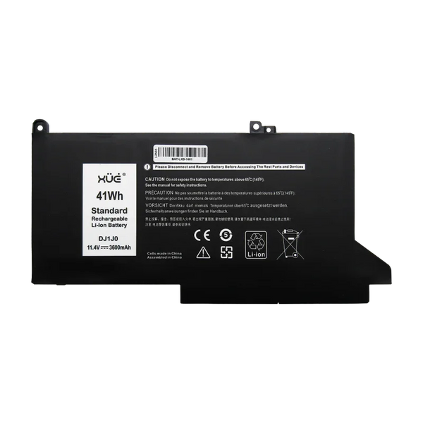 Batería XUE® para portátil DELL Latitude E7280 E7480 11.4V-3600MAH 41WH 3-CELLS CI5-7 DJ1J0 (CORTA)