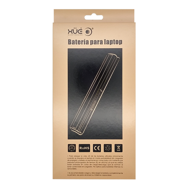 Batería XUE® para portátil HP 640-G1 650-G1 10.8V-5200MAH 56Wh CA06