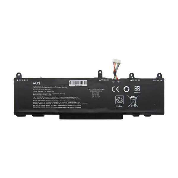 Batería XUE® para portátil HP ZBook 14 G10 830 840 G9 G10 11.4V-4150MAH 47WH 3-Cell CI5-13 WP03XL