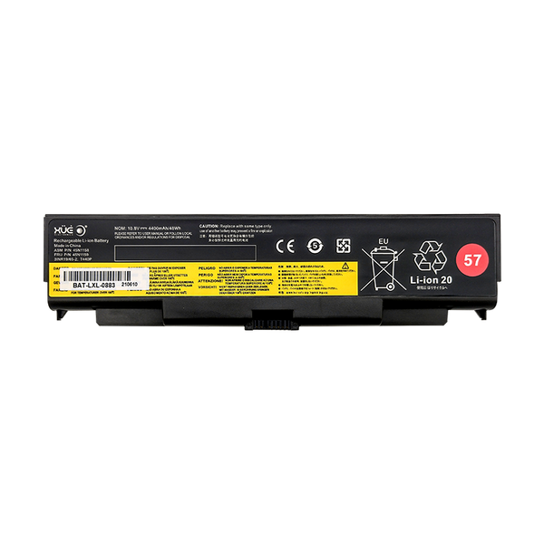 Batería XUE® para portátil Lenovo L440 T440P L540 57+ 10.8V-4400MAH 48W 45N1159