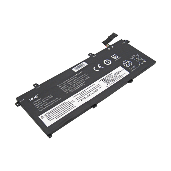 Batería XUE® para portátil LENOVO T14 GEN 1 & 2 T490 P43s 11.55V-4350mAh 51Wh 3-Cel L18M3P74 I5-10