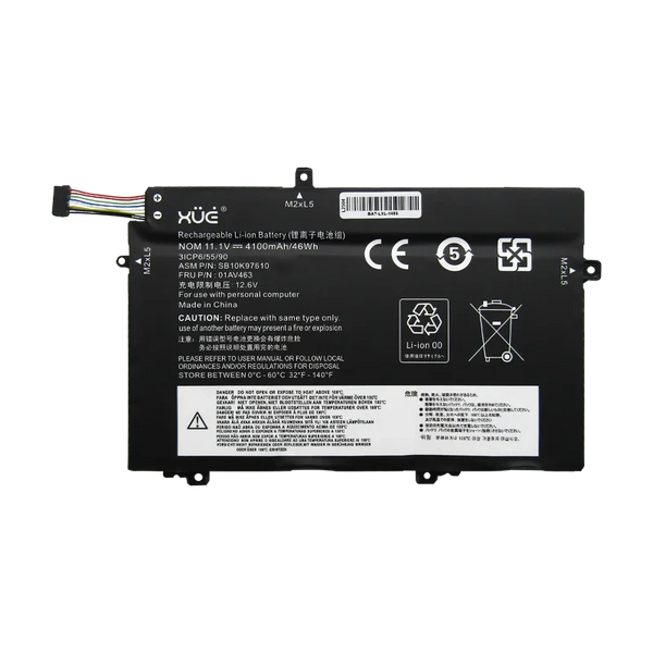 Batería XUE® para portátil LENOVO L14 L480 L490 GEN 1 & 2 11.1V-3800MAH 42WH CI5-11 L17M3P54