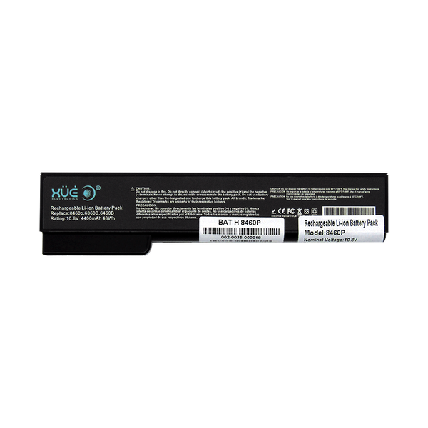 Batería XUE® para portátil HP 8460P 6460B 6360T 11.1V-4400MAH CC09