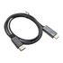 Cable Displayport a HDMI, 1.8 Metros 4K 30HZ/1080p 60Hz 3840×2160 28AWG Full Copper (Color Negro), Marca XUE®