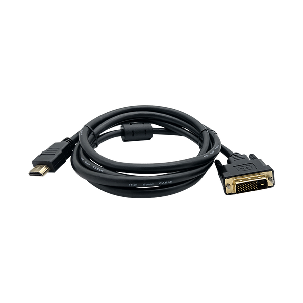 Cable DVI-D 24+1/24+5 macho a HDMI macho 4K 60HZ 3840×2160 1.8M  C/FILTROS (Bi Direccional) XUE®