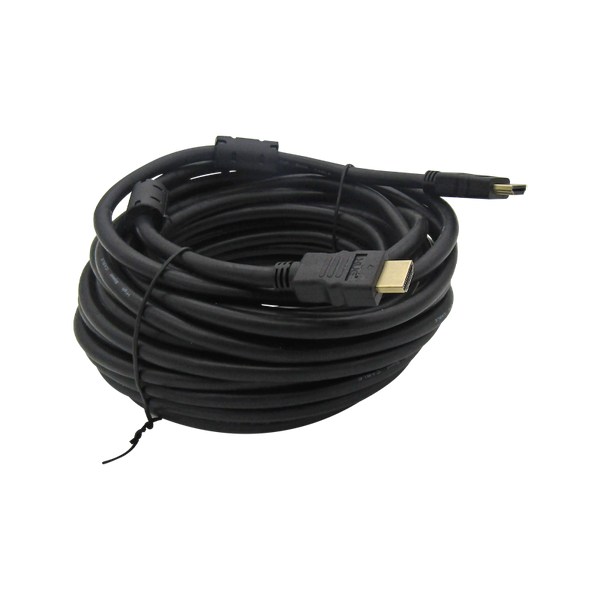 Cable HDMI v2.0 2160p 10M Macho a HDMI Macho Negro 4K 3D 19+1 26AWG OD 7.3MM CON FILTROS XUE®