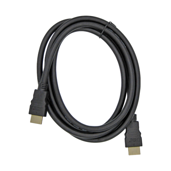 Cable HDMI v2.0 2160p 1.8M Macho a HDMI Macho Negro 4K 3D 19+1 28AWG OD 7.3MM SIN FILTROS XUE®