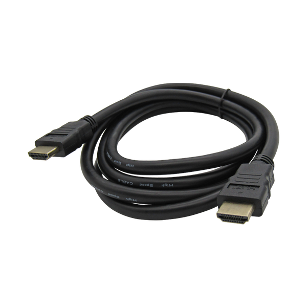 Cable HDMI v2.0 2160p 1.8M Macho a HDMI Macho Negro 4K 3D 19+1 28AWG OD 7.3MM SIN FILTROS XUE®