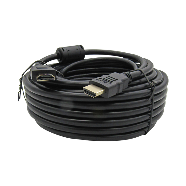 Cable HDMI v2.0 2160p 15M Macho a HDMI Macho Negro 4K 3D 19+1 24AWG OD 7.3MM 1/FILTRO XUE®