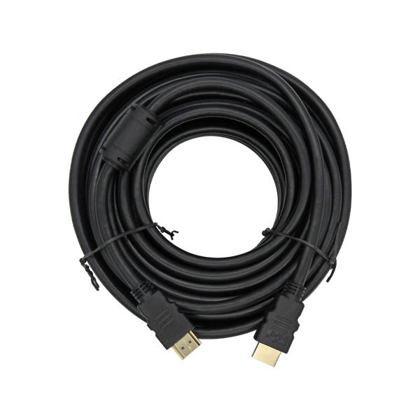 Cable HDMI v2.0 2160p 15M Macho a HDMI Macho Negro 4K 3D 19+1 24AWG OD 7.3MM 1/FILTRO XUE®