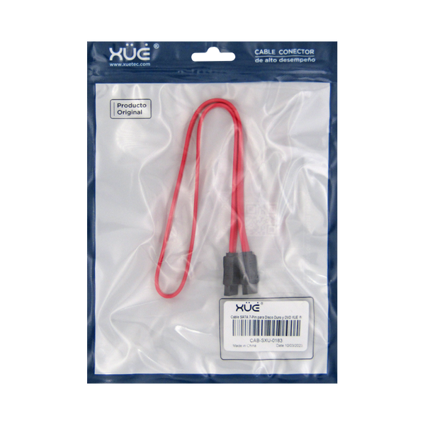 Cable SATA 7-Pin para Disco Duro y DVD-RW