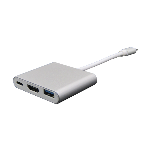 Convertidor USB-C 3.1 a  4K HDMI, USB 3.0, USB-C HUB (PC y Mac) marca XUE®