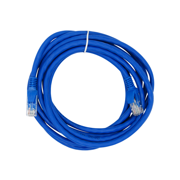 Cable Patchcord UTP CAT6E 3m 26AWG CCA PVC Azul XUE®