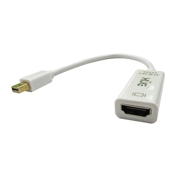 Convertidor Mini-Displayport Macho a HDMI Hembra Mac (Blanco) marca XUE®