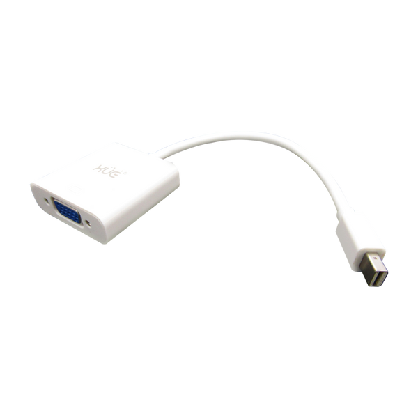 Convertidor Mini-Displayport a VGA Mac Chipset 2168 (Blanco) marca XUE®