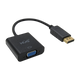 Convertidor Displayport a VGA (Negro) marca XUE®