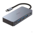 Docking Station 7-1 TIPO-C 3.1 Gen1 a 2 * HDMI 4K + PD 100W + 3*USB3.0 + USB-C (5GBPs), Color Gris, Marca  XUE®