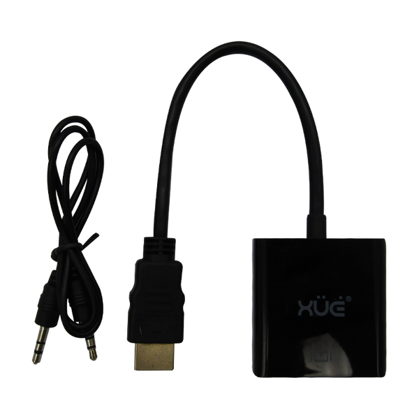 Convertidor HDMI a VGA HD 1920x1080P con Audio marca XUE®