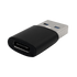 Convertidor USB-C Hembra a USB 3.0 Macho, Color Negro, Marca XUE®