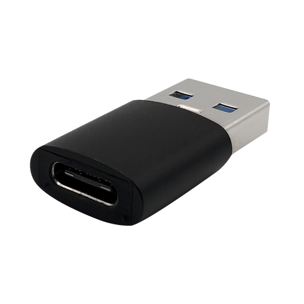 Convertidor USB-C hembra a USB 3.0 macho, color negro, marca XUE®