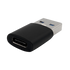 Convertidor USB-C hembra a USB 3.0 macho, color negro, marca XUE®