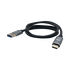 Convertidor USB-A 3.0 a USB-C 5V-3A 1m color Negro recubierto en nylon  XUE®