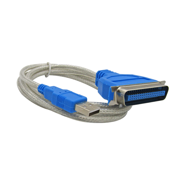 Convertidor USB a Paralelo Impresora PL-2305(Original) 1mt marca XUE®