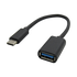 Convertidor OTG USB-C a USB 3.0 Hembra, Negro, marca XUE®