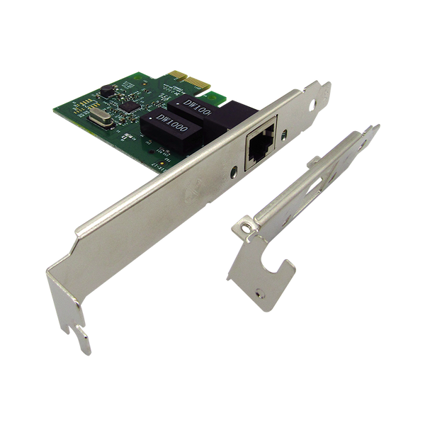 Tarjeta de Red PCIe 10/100/1000 RJ45 (Chip Realtek 8111F) con bracket Low Profile, marca XUE®
