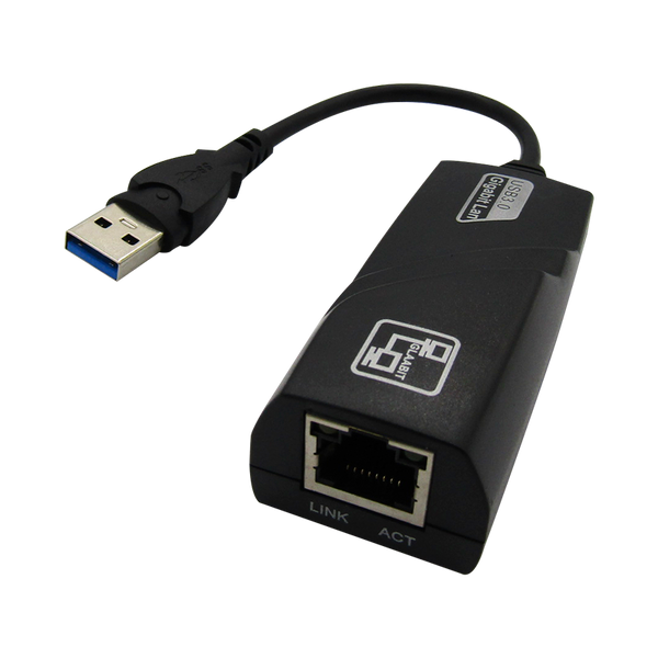 Convertidor USB 3.0 a Gigabit 10/100/1000 RJ45 marca XUE®