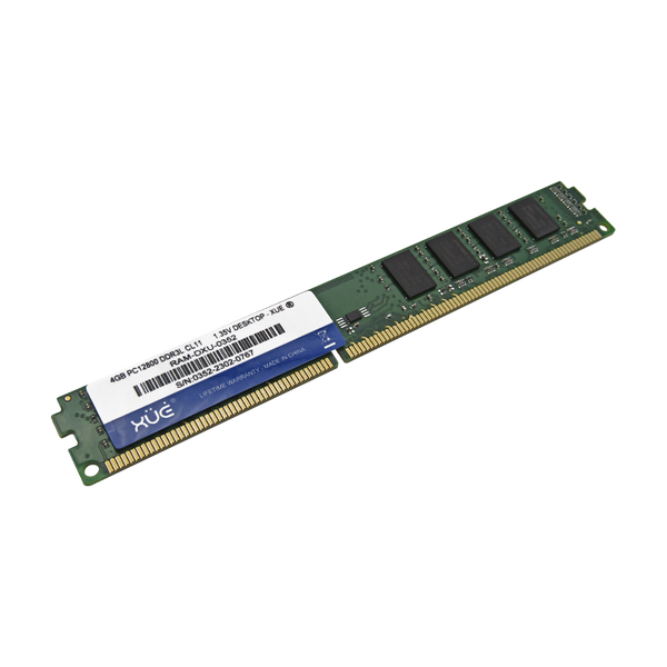 Memoria RAM para Desktop DDR3L PC12800 4GB 1600Mhz CL11 1.5V/1.35V, marca XUE®