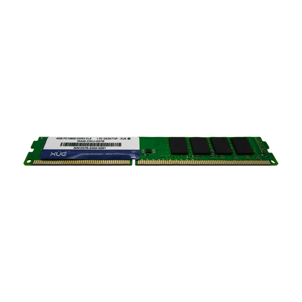 Memoria RAM para Desktop DDR3 PC10600 4GB 1333Mhz CL11 1.5V marca XUE®