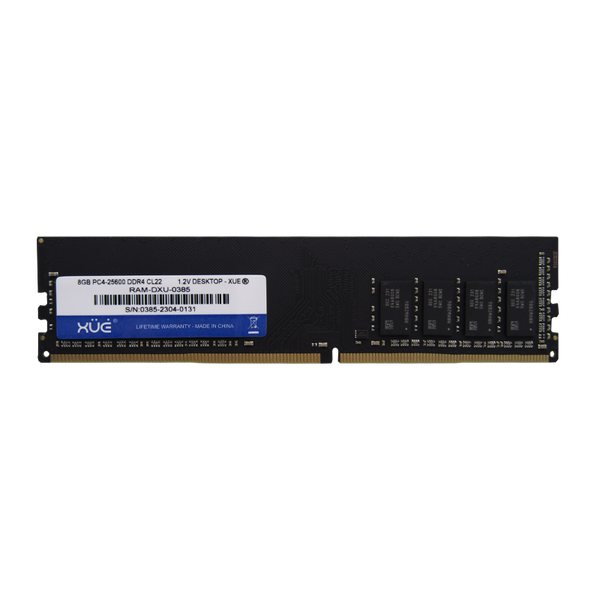Memoria RAM para Desktop DDR4 PC4-25600 8GB 3200MHZ CL22 1.2V marca XUE®