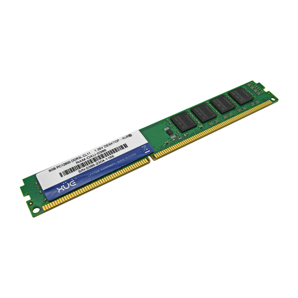 Memoria RAM para Desktop DDR3L PC12800 8GB 1600Mhz CL11 1.5V/1.35V, marca XUE®