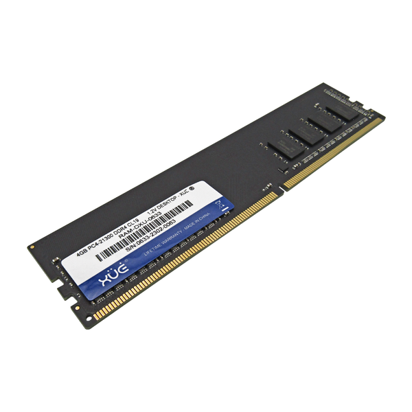 Memoria RAM para Desktop DDR4 PC4-21300 4GB 2666MHZ CL19 1.2V marca XUE®