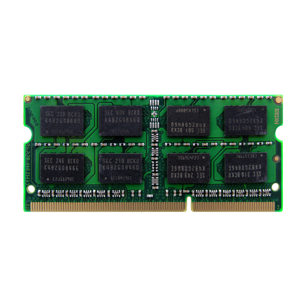 Memoria RAM para portatil DDR3L PC10600 4GB 1333Mhz CL9 1.5/1.35V Laptop, marca XUE® (16 Chip)