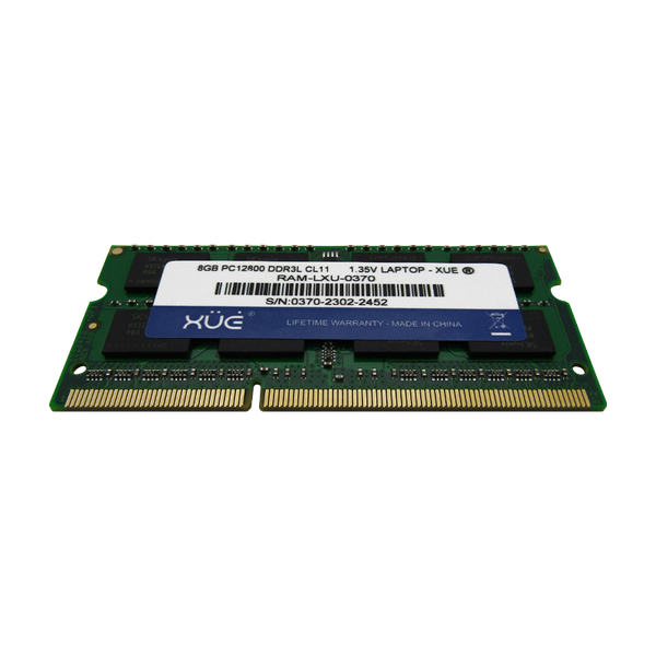 Memoria RAM para Portátil DDR3L PC12800 8GB 1600Mhz CL11 1.5/1.35V Laptop, marca XUE®