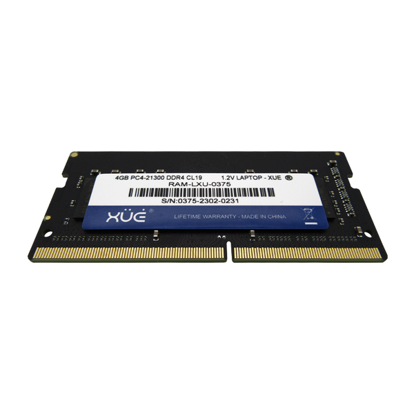 Memoria RAM para Portátil DDR4 PC4-21300 4GB 2666Mhz CL19 1.2V Laptop, marca XUE®