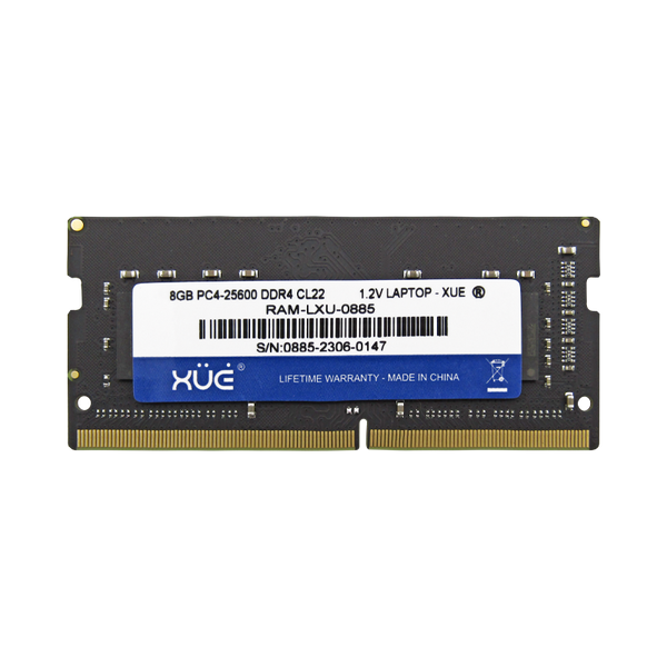 Memoria RAM para portatil DDR4 PC4-25600 8GB 3200MHZ CL22 1.2V Laptop XUE®