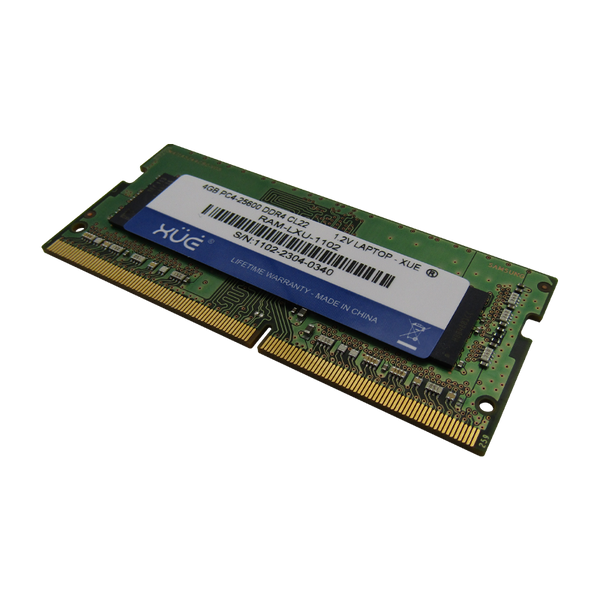 Memoria RAM para Laptop DDR4 PC4-25600 4GB 3200MHZ CL22 1.2V 8C LAPTOP XUE®