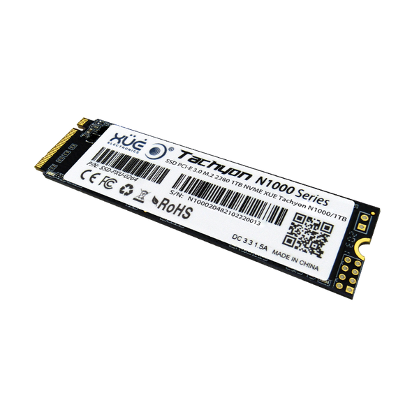 Disco de Estado Sólido SSD PCI-E 3.0 M.2 2280 1TB NVME XUE Tachyon N1000/1TB 2000MB/S
