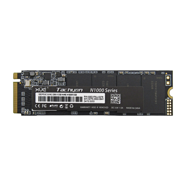 Disco de Estado Sólido SSD PCI-E 3.0 M.2 2280 512GB NVME XUE Tachyon N1000/512GB 2000MB/S