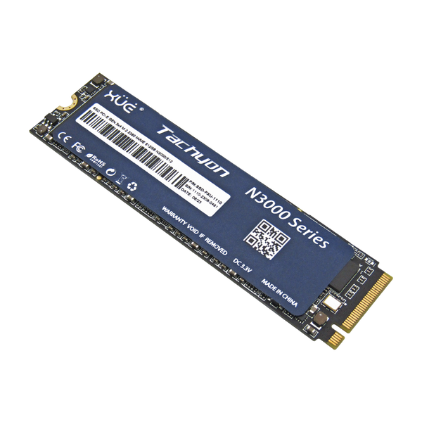 Disco de Estado Sólido SSD PCI-E 3.0 M.2 2280 512GB NVME XUE® TACHYON N3000/512GB 3500/3100MB/S (TRAY PACKING) SIN EMPAQUE