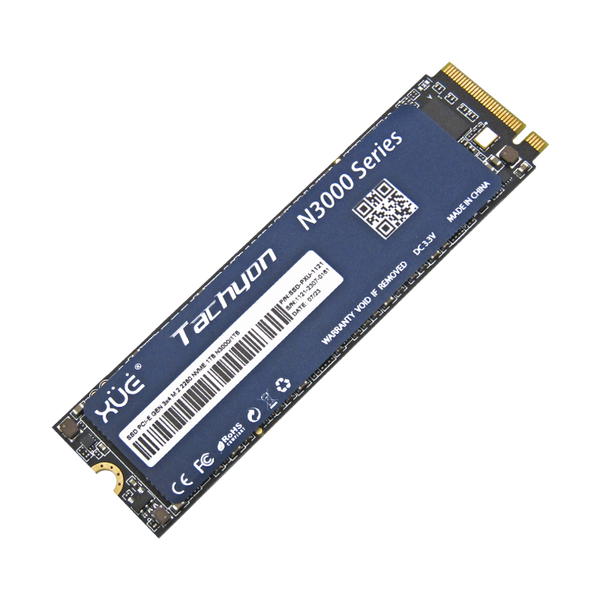 Disco de Estado Sólido SSD PCI-E 3.0 M.2 2280 1TB NVME XUE® TACHYON N3000/1TB 3500/3100MB/S (TRAY PACKING)