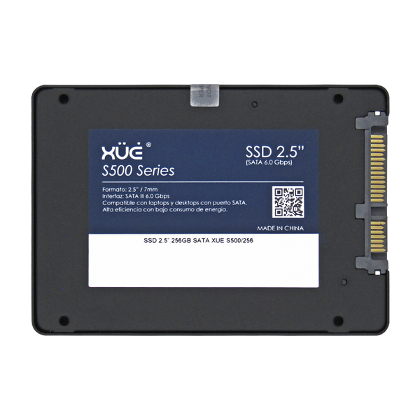 Disco de Estado Sólido SSD 2.5 256GB SATA XUE® BLINK S500/256 550MB/S (TRAY PACKING) QLC