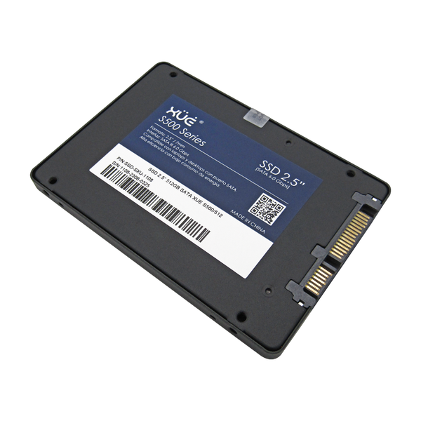 Disco de Estado Sólido SSD 2.5 512GB SATA XUE® BLINK S500/512 550MB/S (TRAY PACKING)