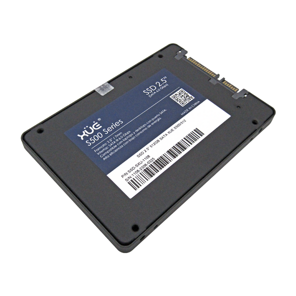 Disco de Estado Sólido SSD 2.5 512GB SATA XUE® BLINK S500/512 550MB/S (TRAY PACKING)