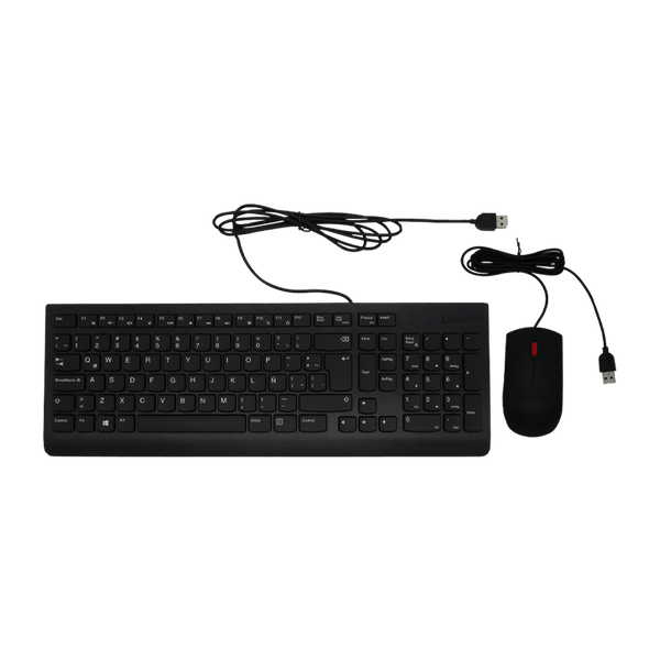 Combo Teclado USB 2.0  Desktop SP + Mouse Lenovo ESSENTIAL 00XH611