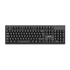 Teclado USB 2.0 Desktop, Idioma Latino Americano, Color Negro XUE® PRO T400 (SIN MOUSE)